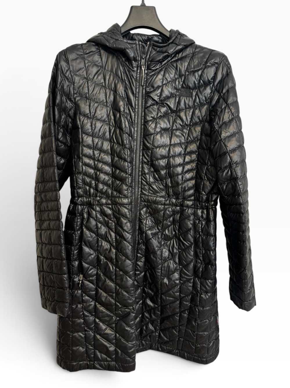 The North Face Women's Black Quilted Hooded Puffer Coat